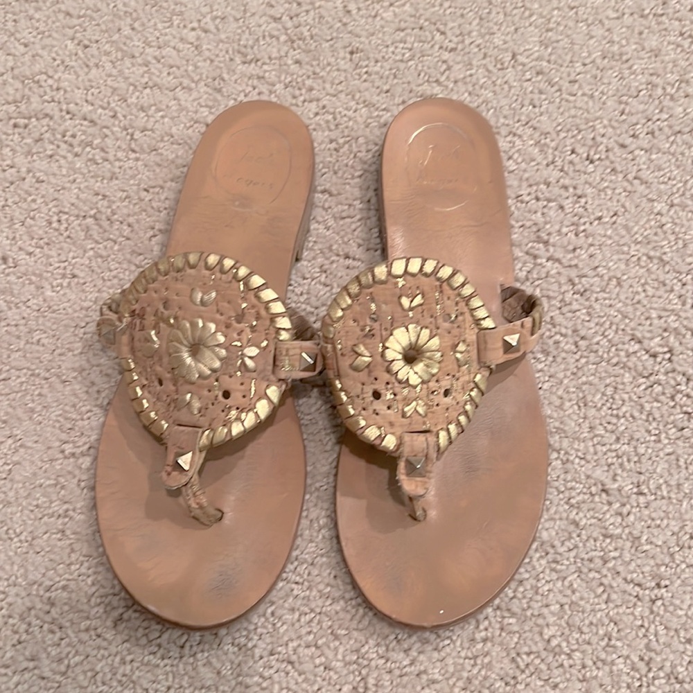 Jack Rogers Thong flip flop size 7